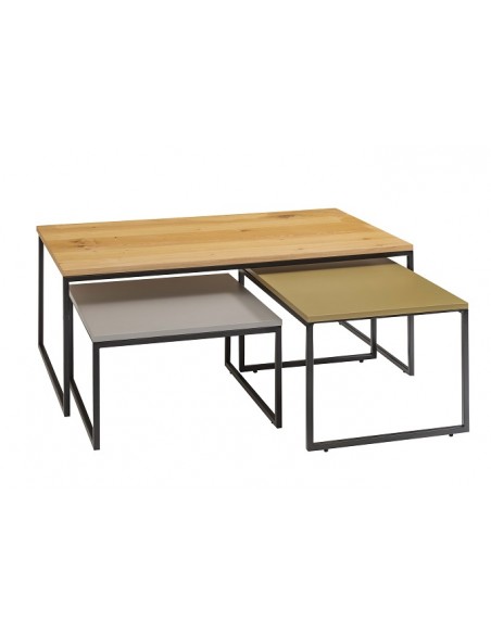 CLUBIC - Table basse dessus finition laque