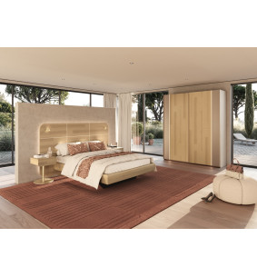 Lit 2 places Premium Majestic avec éclairage led