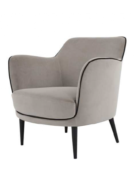 Fauteuil fixe tissu Neptune