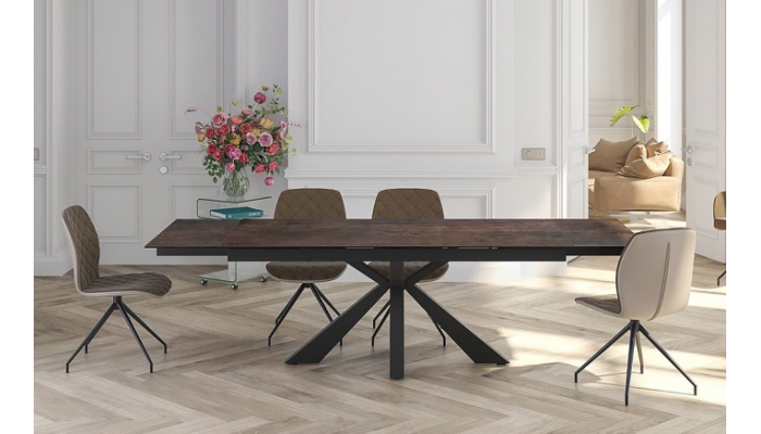 ONTARIO - Table de repas extensible avec 2...
