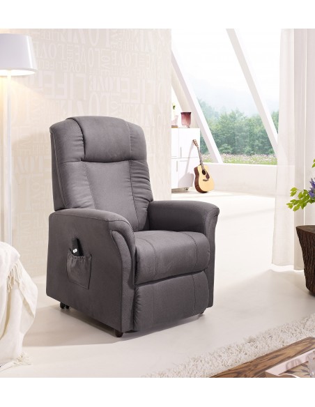 AUDACE - Fauteuil relax électrique 2 moteurs, releveur
