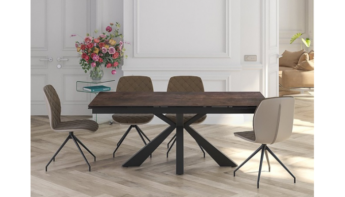 ONTARIO - Table de repas extensible avec 2...