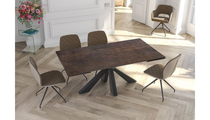 ONTARIO - Table de repas extensible avec 2...
